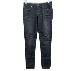 Paige Womens Jeans Skyline Straight Stretch Low Rise Pockets Gray Size 28*